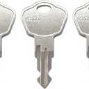 3 Replacement Keys for Sentry Safe Key Code 3A2-3W2 Works Sentry Safe Model 1100 and 1170 Small Medium Chest Large File and More(3O2)