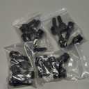 GAsupply 12X1.25 OEM Lug Bolts, Fit for 2015-2022 Jeep Renegade, 2018-2022 Compass, 2014-2022 Cherokee, 20pcs 28mm Shank One-Piece Factory Style Black Wheel Lug Bolt, 19mm Hex Stock Stud, Cone Seat