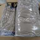 GarveeHome Oversized Leather Recliner Chair, Extra Wide Manual Recliner for Adults, Lazy Chair with 1.5X Sponge Comfort Arm and Back for Living Room, Bedroom, Nursing Room