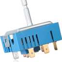 DG44-01007B Dual Burner Infinite Switch Compatible with Samsung Range Surface Element Control Switch Replacement Part PER001-13T OEM Number 4929395 AP6003098 PS11735755