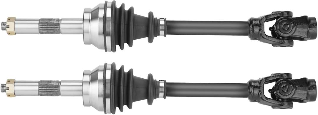 Front CV Axle Shaft for Polaris Sportsman Scrambler 400 500 4x4 6x6 1995 1996 1997 1998 1999 2000 2001 2002 2003 2004 2005 2006 2007 2008 2009 1380063 1380066 1380085-1 Pair Left & Right