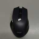 acer Wireless Mouse for Laptop, 2.4GHz Computer Mouse 3 Adjustable DPI Office Cordless USB Mice with USBA Receiver, 6 Buttons, 1600 DPI, Medium to Large Sized Hands Compatible with PC, Laptop, Desktop (Black)