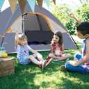Camping Tent 2-4 Person, Waterproof Windproof Tent with Rainfly Easy Set up-Portable Dome Tents for Camping