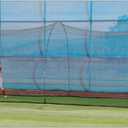 HEATER Sports PowerAlley Baseball & Softball Batting Cage Net & Frame - Heavy-Duty Net with Built-in Pitching Machine Harness for Safety (Machine Not Included) | Ideal for Batting Practice & Training