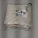 Bathroom Curtains Window,Small Greige Beige Natural Linen Farmhouse Kitchen Curtains, 24"W x 24"L, Pack of 2