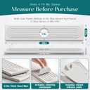 Eormoe Stone Faucet Mat for Kitchen Sink Diatomite Drying Stone Mat & Sink Protector, Prevents Moisture Sink Splash Guard Water-Absorbing Stone Tray for Bathroom Counter (Light Grey, 20" x 3.9")