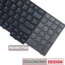 LeFix Laptop Backlit Keyboard,Replacement Keyboard Compatible with Lenovo Thinkpad E580 E585 E590 E595|T590 |L580 L590|P52 P53 P53s P72 P73,01YP680,US Layout