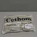 Decorative Boho Lumbar Throw Pillow Covers, Farmhouse Textured Pillow Case, 12 x 20 Inch Set of 2, Chair Sofa Bedroom Living Room Home Decor Couch Cushion Case, Olive Green and Beige