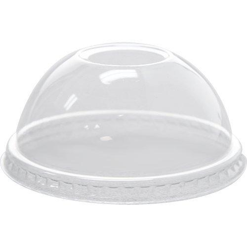 Karat C-KDL78 8oz 10 oz 78mm PET Dome Lids (Case of 1000)