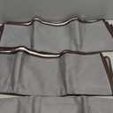 Lifewit 3 Packs Clothes Storage Bag, Storage Bins for Clothes, Blankets, Comforters, Foldable Clothing Storage with Reinforced Handle, Sturdy Zipper, Closet Organizer with Clear Window, Gray (60L)