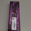 Hair Straightener Brush: Ionic Hair Straighteners for Women with 15 Temps, Straightening Brush Fast Heating with LED Display & Dual Voltage, Gold