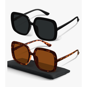 miyya Oversized Polarized Sunglasses Women, Trendy Retro Sun Glasses for Women 2025, Oversized Shades