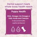 2 x Get Naked Grain Free 1 Pouch 6.2 Oz Puppy Health Dental Chew Sticks, Small