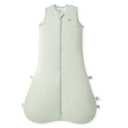 Momcozy Sleep Sack for Baby 0-6 Months, 1.5 TOG Baby Wearable Blanket with Supportive Plush Filling, Two-Way Zipper for Easy Diaper Changes, Snap-Fit Design for Growing Babies, Small, Green