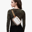 Vegan Leather Belt Bag for Women Fanny Pack Crossbody with Adjustable Strap Fashion Waist Packs by Amxnx…