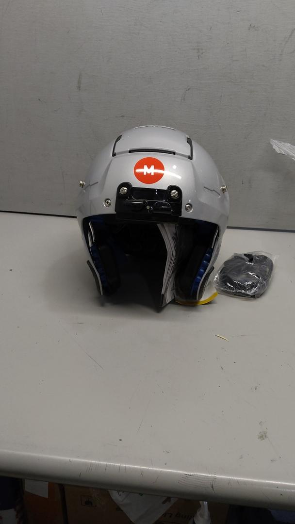 Schutt F7 LX1 Youth Football Helmet (Medium, Metallic Silver)
