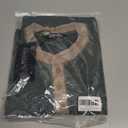 Men's Henley Shirt (Single or 2-Pack), Short Sleeve Raglan Smooth-Finish, Low-Lint & Soft All-Season Layering Top, M