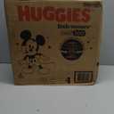 Huggies Size 4 Baby Diapers, Little Movers HuggFit 360 Baby Diapers with 360 Waistband, Size 4 (22-37 lbs), 144 Count (4 Packs of 36)