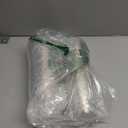 FOCUSLINE 9 oz Gold Plastic Cups, Disposable Clear Fancy Hard Plastic Cups, Gold Glitter, Heavy Duty, Reusable,100 Count