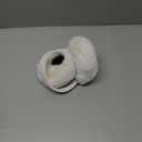 1 Pcs Winter Ear Muffs Woman Cute Furry Faux Fur Ear Warmers Outdoor Foldable Headband for Cold Winter Accessories(White)