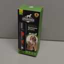 Dog Nail Grinder with 2 LED Lights Powerful 2 Speeds Super Quiet Dog Nail Trimmers with 3 Grinding Wheels Rechargeable Pet Dog Nail Clippers for Large Medium Puppy Dogs Dog Nail File Cat Nail Clipper (Black)