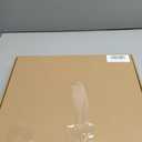 ArtToFrames Floating Acrylic Frame for Pictures Up to 8.5x11 inches (Full Frame is 12.5x15) with Gold Standoff Wall Mount Hardware, Acrylic-109-8.5x11-71