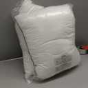 18x18 Inch Pillow Inserts Set of 2-100% Cotton Cover, Throw Pillow Inserts for Couch, Sofa, or Bed (2 Pack, 18x18 Inch)