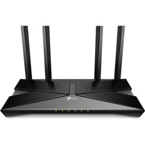 TP-Link Smart WiFi 6 Router (Archer AX10)  802.11ax Router, 4 Gigabit LAN Ports, Dual Band AX Router,Beamforming,OFDMA, MU-MIMO, Parental Controls, Works with Alexa