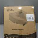 5" Locking Toilet Seat Riser,Elevated Raised Toilet for Senior