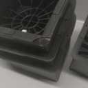 Bed Risers 3 Inch Heavy Duty, Furniture Risers for Bed Desk Table Sofa Couch, Oversized Bed Lifts Risers, Support up to 5000 Lbs(4 Pack Black)