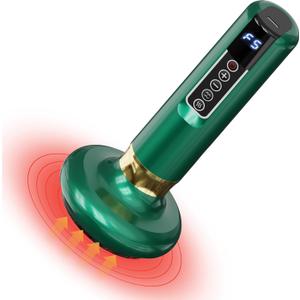 Handheld Cupping Massager with 12 Adjustable Suction Levels, Rechargeable Cordless Design for Lymphatic Drainage and Anti Cellulite Tool, Cellulite Remover for Legs, Arms, Shoulders