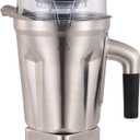 for Blenders 64oz Stainless Steel Container, replace 5200 E310 Pro 750 A3500 X4 etc, compatible with Classic/Explorian/Professional/Ascent/Propel Series Pitcher Jar Cup