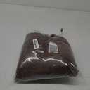 Mr Fluffy Friend - The Original Calming Pet Bed, Warm Plush Donut Dog Bed, Washable (S (19"/50CM), Coffee)