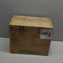 Facelle Tilt-Head Stand Mixer, 5QT+6QT Stainless Steel Two Bowls, 10 Speeds Kitchen Electric Food Mixer with Egg Whisk, Dough Hook, Beater, Dishwasher-Safe Attachment, Ideal Gift for Mom (Black)