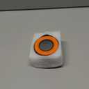 3-in-1 Portable Carbon Monoxide Detector for Travel, Portable Travel CO Detector Rechargeable CO Alarm with Temperature & Humidity Display, Travel Carbon Monoxide Detectors for RV, Camping (Orange)