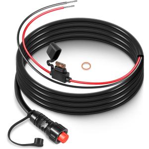 010-11425-01 Threaded Power Cable GLS 10 Power Cable for Garmin LiveScope System, GSD Sonar Modules, and GPSMAP MFDs, with Locking O-Ring Included