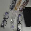 NORPERWIS Reading Glasses 6 Pairs Quality Readers Spring Hinge Glasses for Reading for Men and Women (6 Pack Mix Color -1, 1.75)