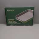 Caraway Non-Stick Ceramic 9x13 Rectangle Pan - Naturally Slick Ceramic Coating - Non-Toxic, PTFE & PFOA Free - Perfect for Brownies, Lasagnas, and More - Sage