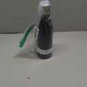 S'well Stainless Steel Water Bottle with Flip Straw Cap, 17oz, Onyx, Triple Layered Vacuum Insulated Containers Keeps Drinks Cold for 36 Hours and Hot for 10, BPA Free, Perfect for On the Go