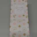 Unique Initial Glass Cup with Lids and Straws, Monogrammed Gifts Box Included Makeup Bag, Valentines Day Mothers Day Birthday Gifts for Women Mom Sister Grandma, V