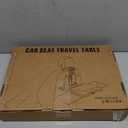 Car Back Seat Tray Table, Stable Foldable Auto Backseat Food Trays Desk for Rear Passenger Road Trip Eating & Work, Multifunctional Adjustable Travel Tray with Phone Drink Holder for Laptop iPad