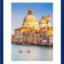 wyooxoo 16x20 Picture Frame Dark blue Solid Wood Photo Frames Display Pictures 12x16 with Mat or 16x20 Without Mat Colorful Frame For Tabletop Display or Wall