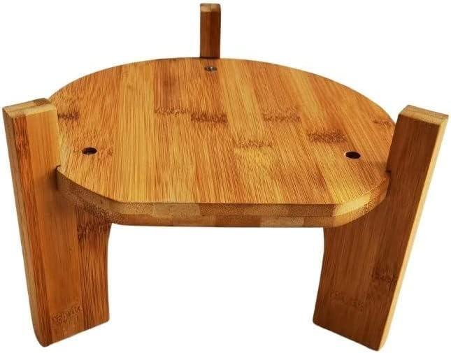 Drink Dispenser,Water Dispenser And Beverage Dispenser Stand. Fit Max 10.9 Inch Diameter Loads Up to 5 Gallons - Natural Bamboo Wood