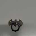 Bat Phone Ring Stand Holder - OATSBASF Cell Phone Ring Holder Finger Grip 360 Degree Rotation Compatible with iPhone 16/15/14/13/12 Pro Max and Other SmartphonesBlack+Gold