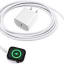 20W USB-C Magnetic Fast Charger for Apple Watch (MFi), Wireless Charging Cable for All iWatch Series (2 m)