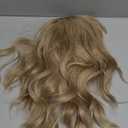 TANTAKO Kids Blonde Wig, Short Wavy Blonde Child Wig With Bang Synthetic Halloween Cosplay Blonde Hair Wigs for Kids Girl