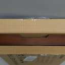 Artmalle Bed Tray Table Folding Legs with Handles Groove Breakfast Food Tray for Sofa, Bed, Eating, Drawing, Platters Serving Lap Desk Snack Tray (Brown Medium) (Medium (11.8" x 15.7" x 1.6") x 1 Pack)