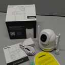 ZUMIMALL 2K 3MP Wired Camera for Home Security, 2.4G/ 5G WiFi Security Camera Outdoor, 24/ 7 Recording, AI Motion Detection, Cloud & SD Card Storage, 2-Way Audio, 360° PTZ Auto Tracking, Work with Alexa