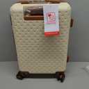 Joyway Carry on Luggage Sets 3 Piece with Spinner Wheels,Hardside 20 Inch Carry-on Suitcase 22x14x9 Airline Approved with Combination Lock, Beige