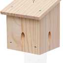 Carpenter Bee Trap for Outside - Pentroof Style Nature Hanging Wood Carpenter Bee Traps Outdoor - Best Bee Trap - Insect Traps with Removable Vault